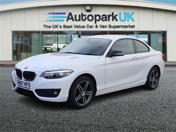White Used 2017 BMW 218 Sport Line Coupe | £11,295 (Fair price) - Image 1/1