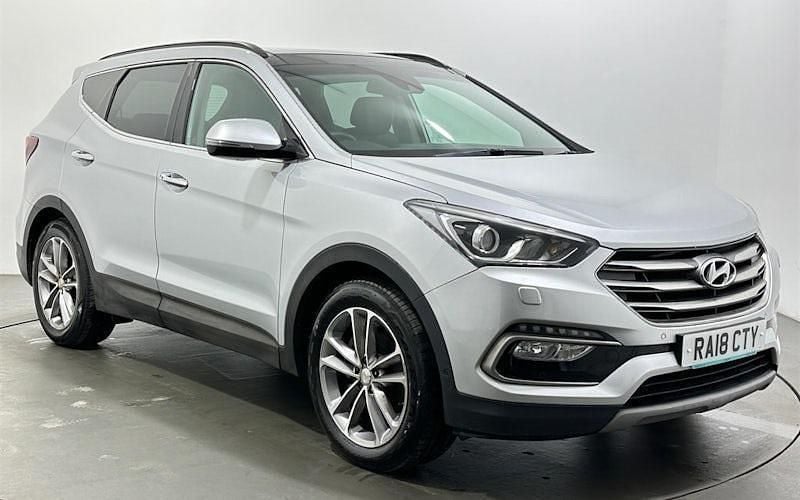 Used Hyundai Santa Fe Premium SE 200 HP (147 kW) 2018 Silver SUV