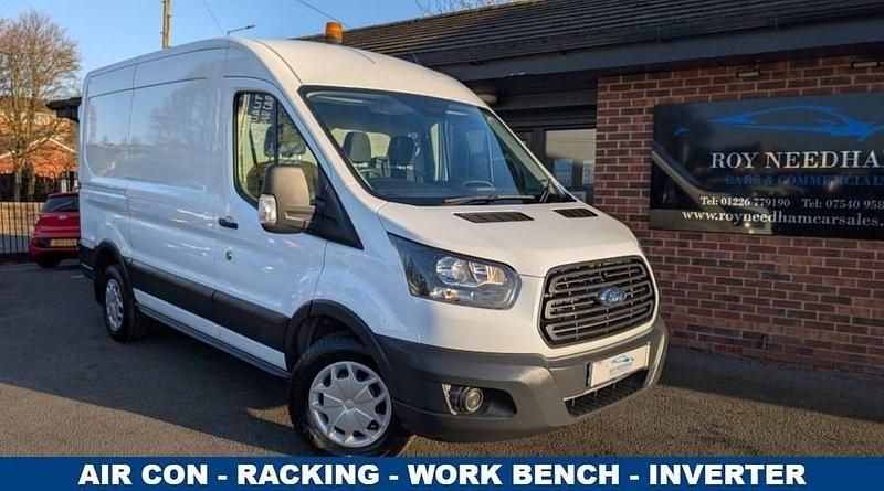 Used Ford Transit 130 HP (95 kW) 2018 White Van