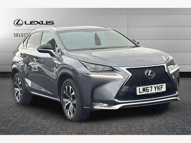 Grey Used 2017 Lexus NX300h Sport Line SUV | £18,295 (Fair price) - Image 1/3