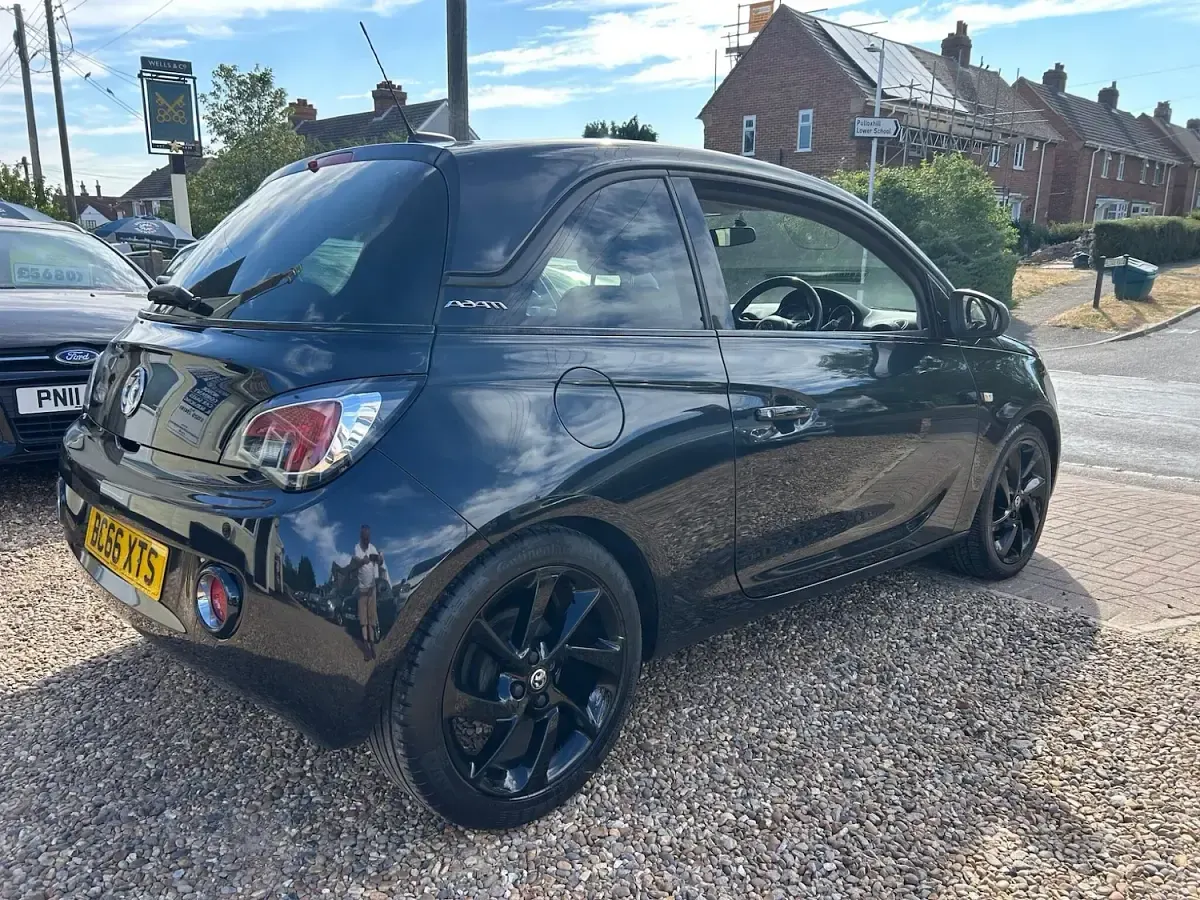 Used Vauxhall Adam S 70 HP (51 kW) 2017 Black Hatchback