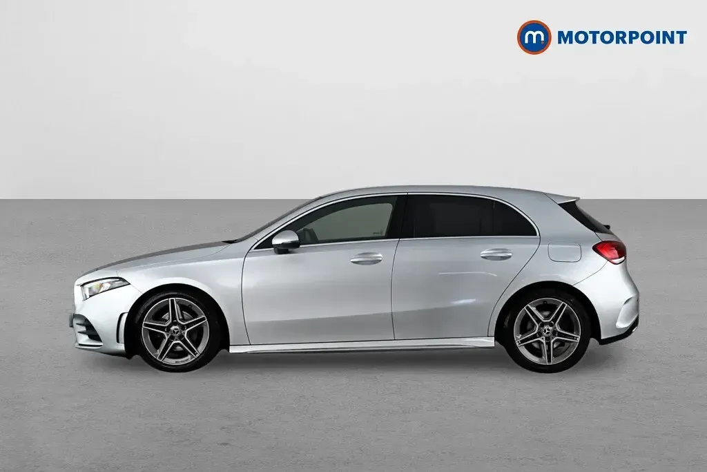 Used Mercedes A200 AMG line 2019 Silver Hatchback