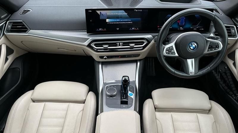 Used BMW i4 M Sport 250 kW (340 HP) 2022 Blue Sedan