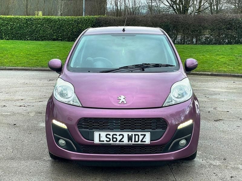 Used Peugeot 107 Allure 68 HP (50 kW) 2012 Mauve/purple Hatchback