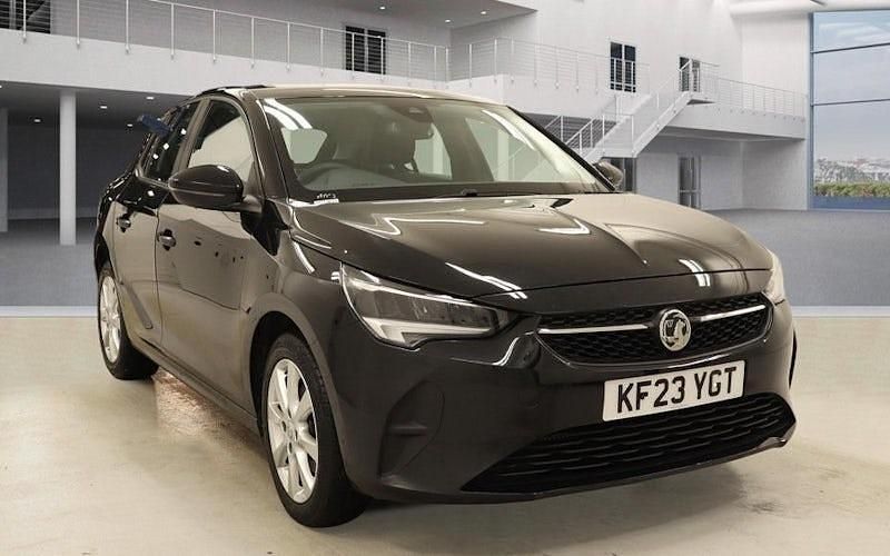 Used Vauxhall Corsa Design Edition 101 HP (74 kW) 2023 Black Hatchback