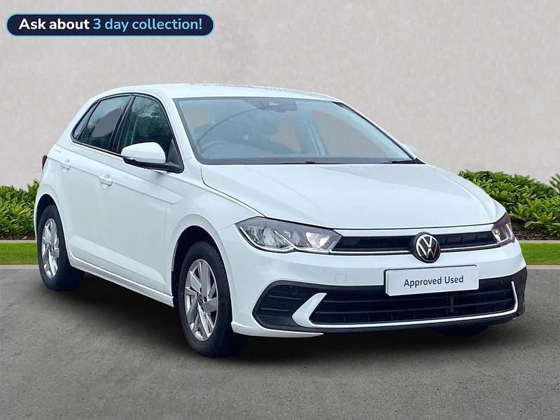 White Used 2022 VW Polo Life Hatchback | £14,321 (Fair price) - Image 1/4
