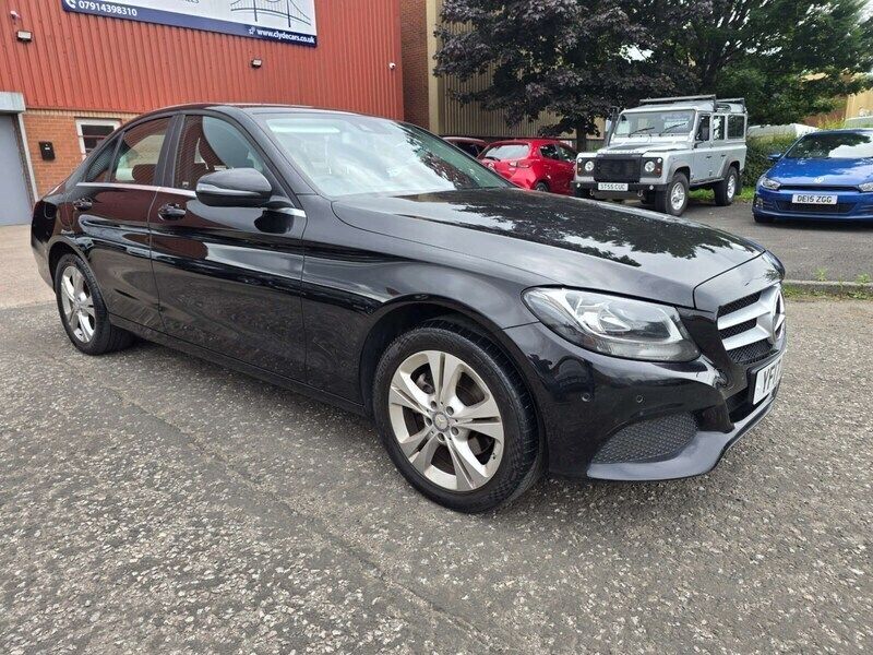 Black Used 2017 Mercedes C220 Executive Sedan | £8,495 (Super price) - Image 1/4