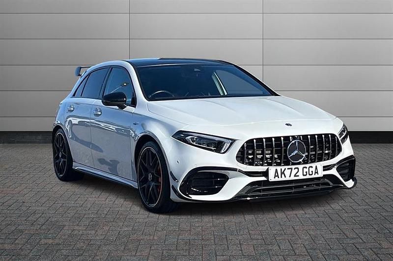 Digital white Used 2022 Mercedes A45 AMG Hatchback | £44,490 (Fair price) - Image 1/4