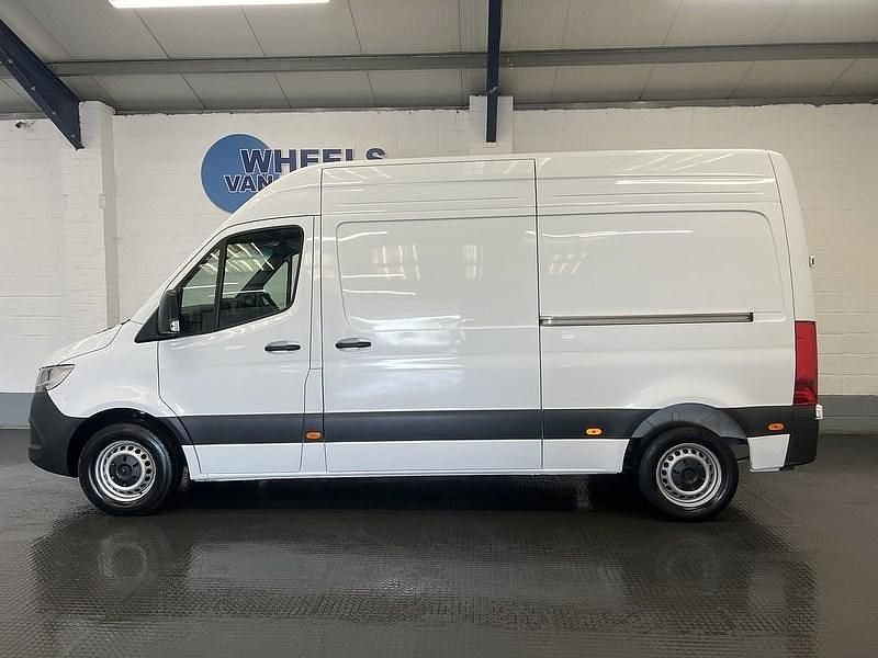 Begagnad Mercedes Sprinter Premium 2024 Vit Van