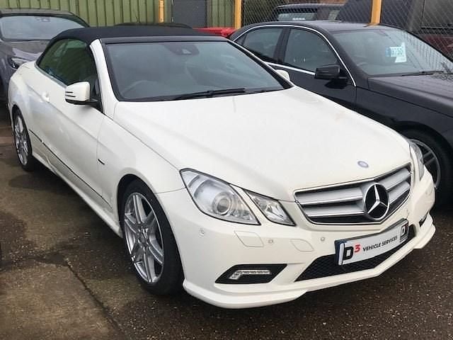 Used Mercedes E200 AMG 2011 White Cabriolet