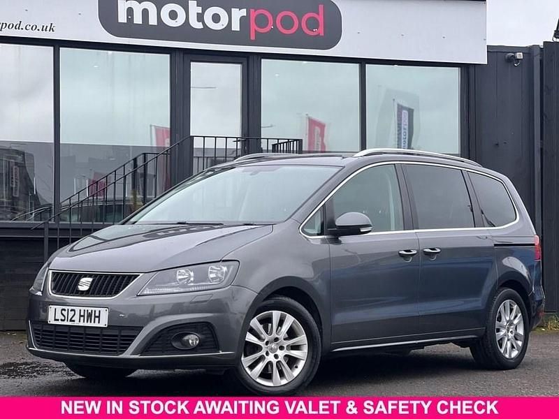 Begagnad Seat Alhambra SE 140 HK (102 kW) 2012 Grå Minibuss