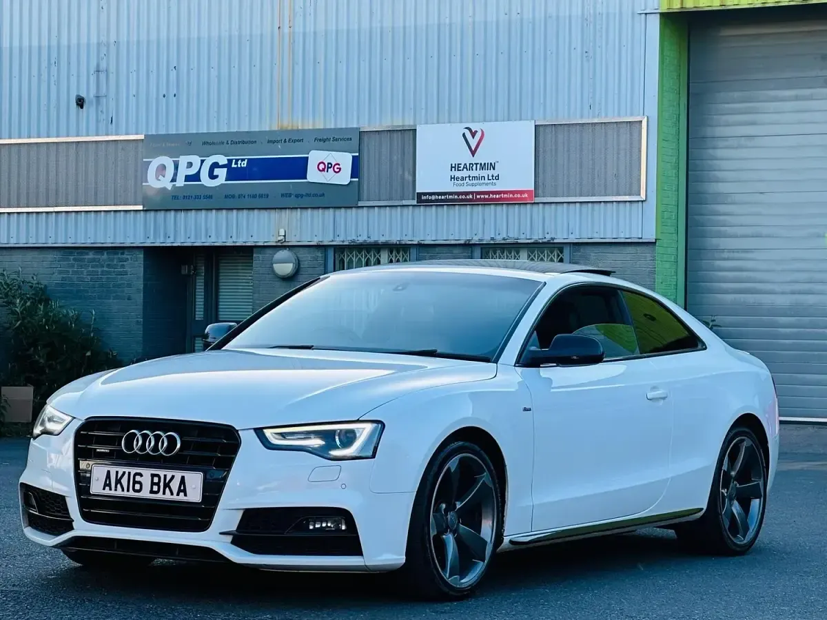 Used Audi A5 Black Edition 2016 White Coupe
