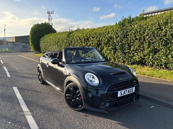 Used Mini John Cooper Works Cabriolet 228 HP (167 kW) 2017 Black Cabriolet