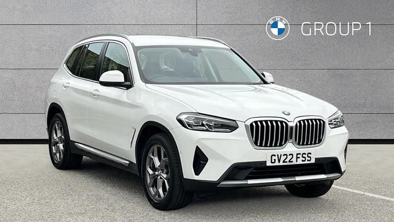 White Used 2022 BMW X3 xLine SUV | £29,550 (Super price) - Image 1/4