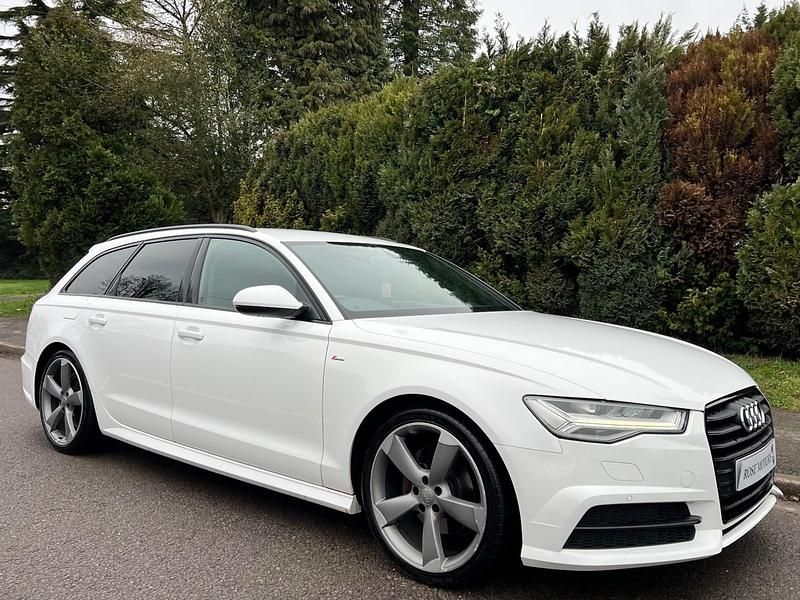 Used Audi A6 Black Edition 190 HP (139 kW) 2016 White Estate