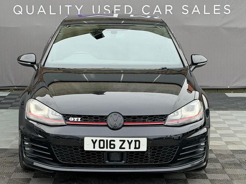 Used VW Golf VII GTI 2016 Black Hatchback