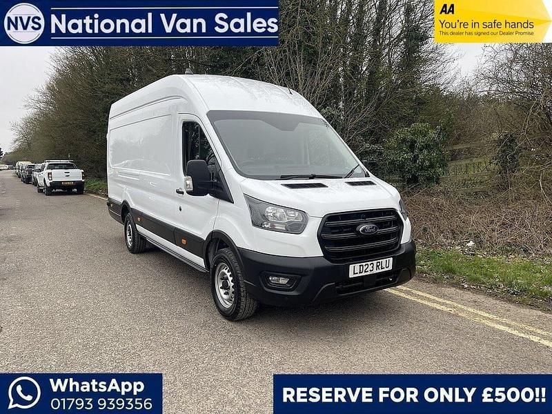 Used Ford Transit 130 HP (95 kW) 2023 White Van