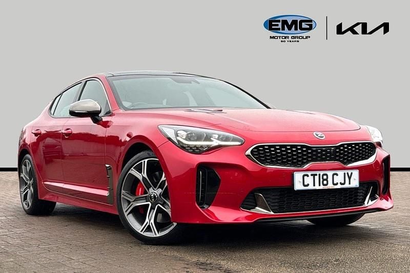 Used Kia Stinger GT 365 HP (268 kW) 2018 Red Hatchback