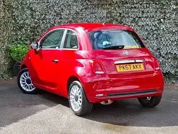 Used Fiat 500 Pop Star 69 HP (50 kW) 2017 Red Hatchback