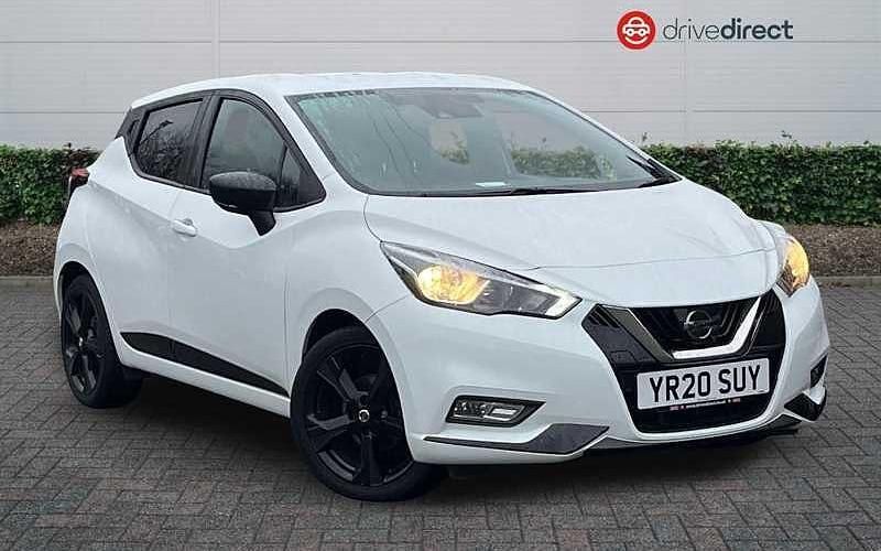 Used Nissan Micra S 101 HP (74 kW) 2020 White Hatchback
