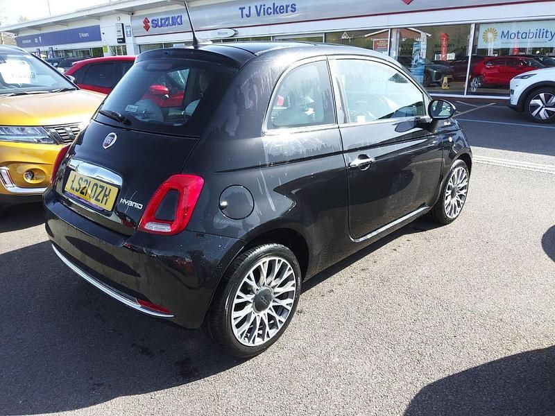 Used Fiat 500 Dolcevita 70 HP (51 kW) 2021 Black Hatchback