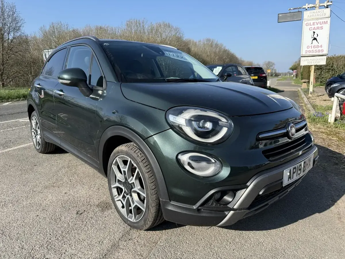 Used Fiat 500X Cross Plus 120 HP (88 kW) 2019 Green SUV