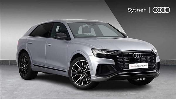 Silver Used 2021 Audi Q8 Black Edition SUV | £44,000 (Good price) - Image 1/4