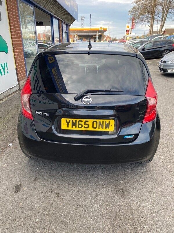 Used Nissan Note Acenta 90 HP (66 kW) 2016 Black MPV