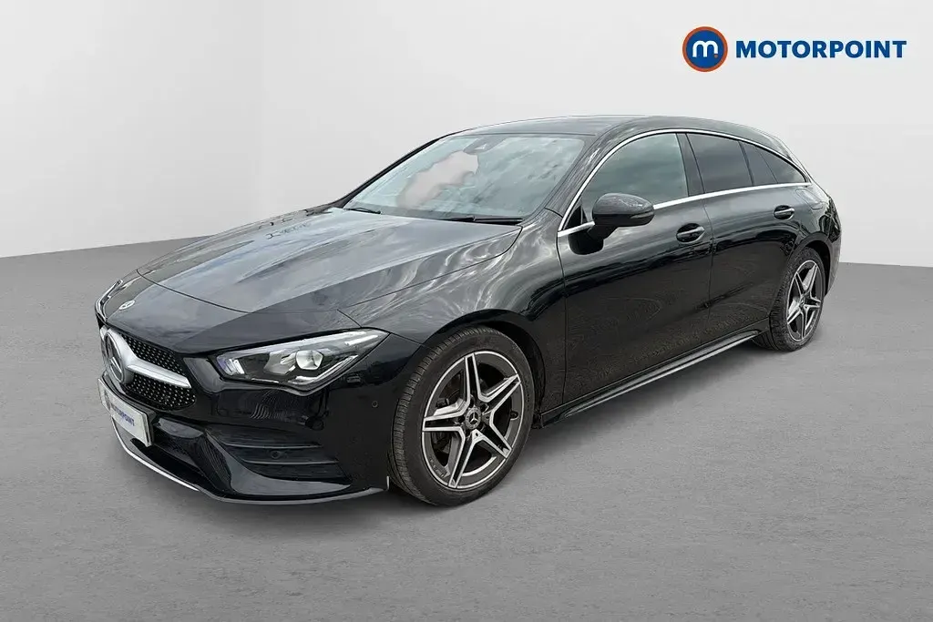 Usado Mercedes CLA180 AMG line 2021 Preto Sedan