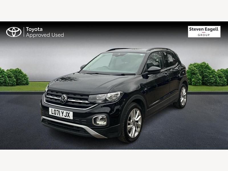 Used VW T-Cross Active 2022 Black SUV