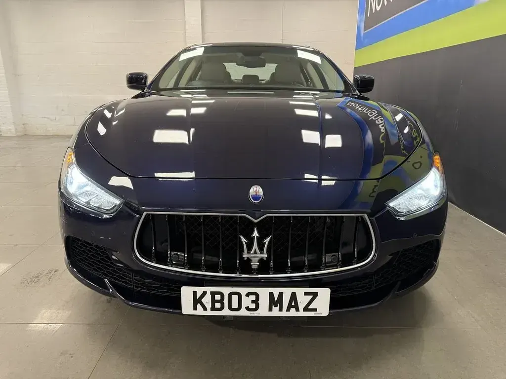 Used Maserati Ghibli 410 HP (301 kW) 2015 Blue Sedan