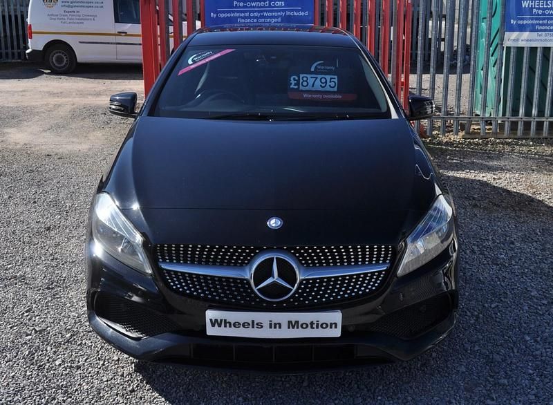 Used Mercedes A180 AMG line 2016 Black Hatchback