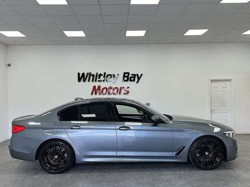 Used BMW 520 M Sport 2018 Blue Sedan