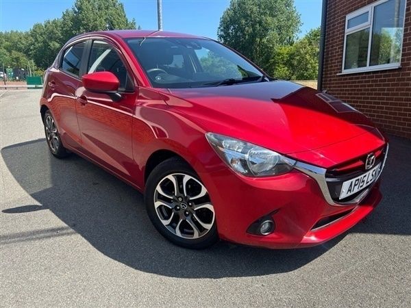 Red Used 2015 Mazda 2 Inclusive Hatchback | £7,995 (Good price) - Image 1/1