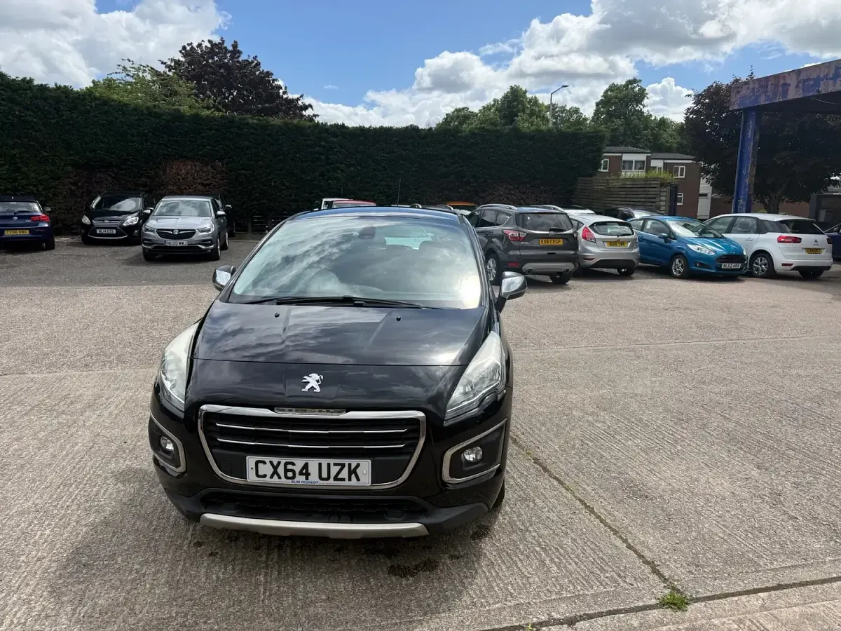 Used Peugeot 3008 Active 115 HP (84 kW) 2014 Black Estate