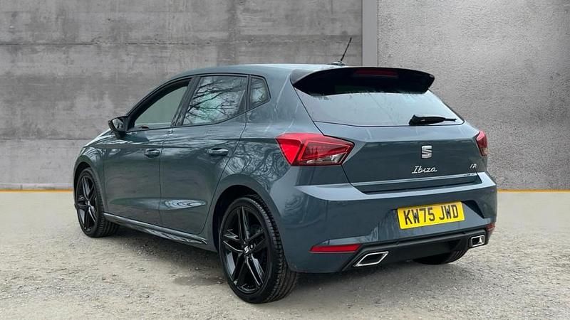 New Seat Ibiza Black Edition 95 HP (69 kW) 2025 Fiord blue Hatchback