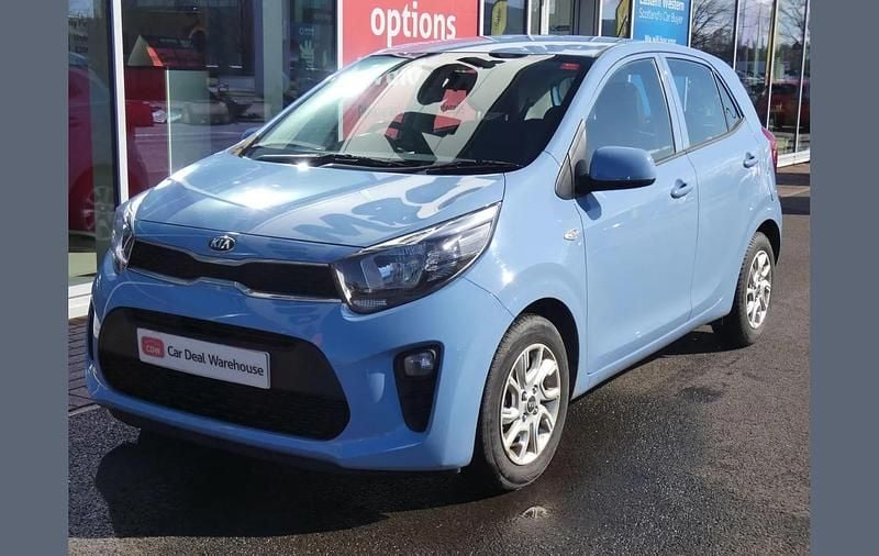 Used Kia Picanto 65 HP (47 kW) 2020 Blue Hatchback