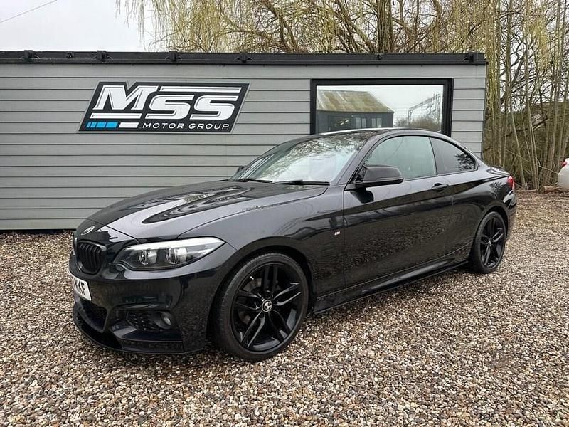 Used BMW 218 M Sport 150 HP (110 kW) 2017 Black Coupe