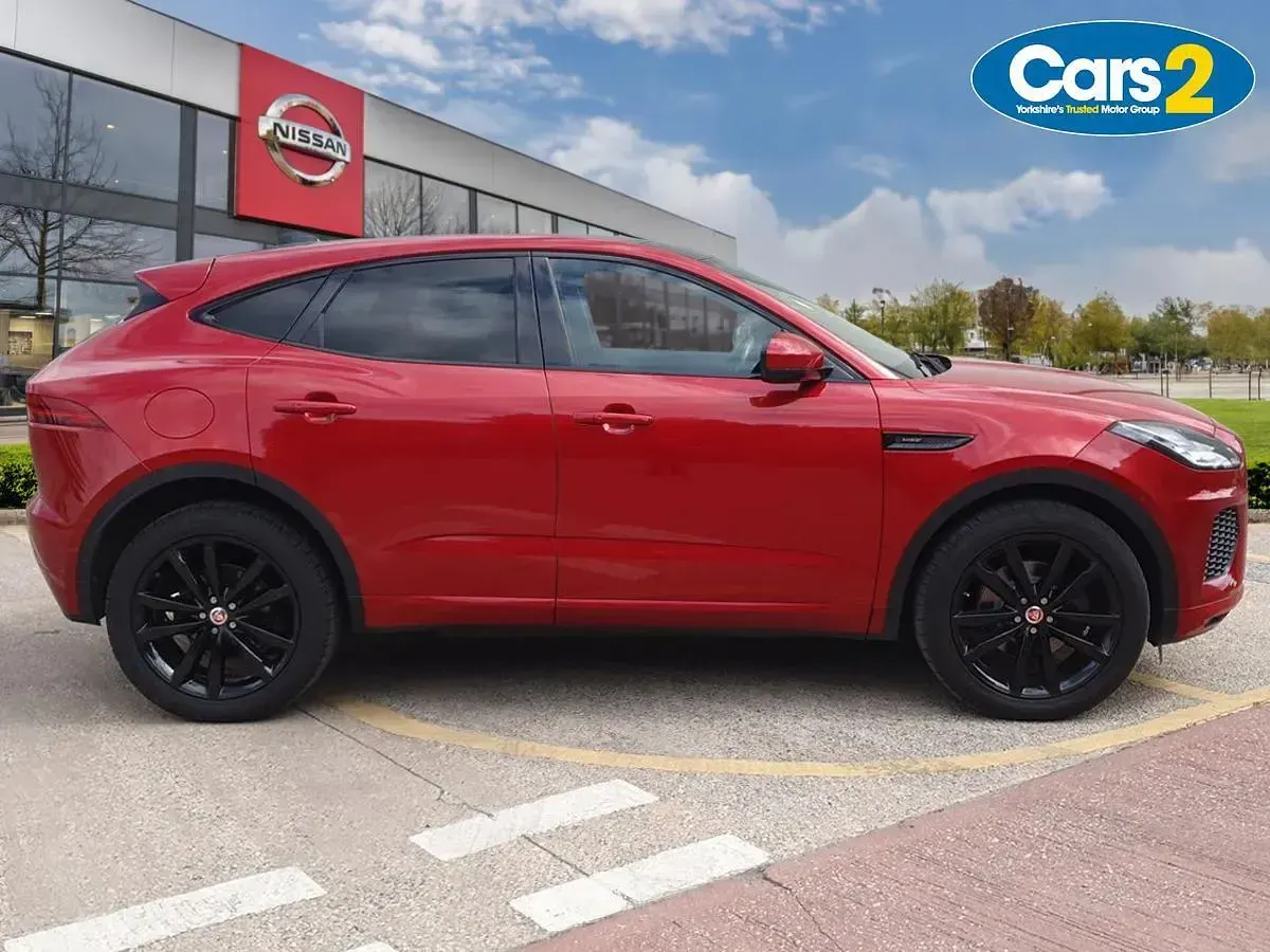Used Jaguar E-Pace R-Dynamic 177 HP (130 kW) 2019 Red SUV