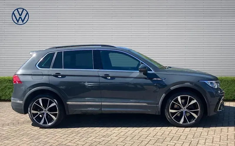 Begagnad VW Tiguan R-line 190 HK (139 kW) 2022 Grå SUV