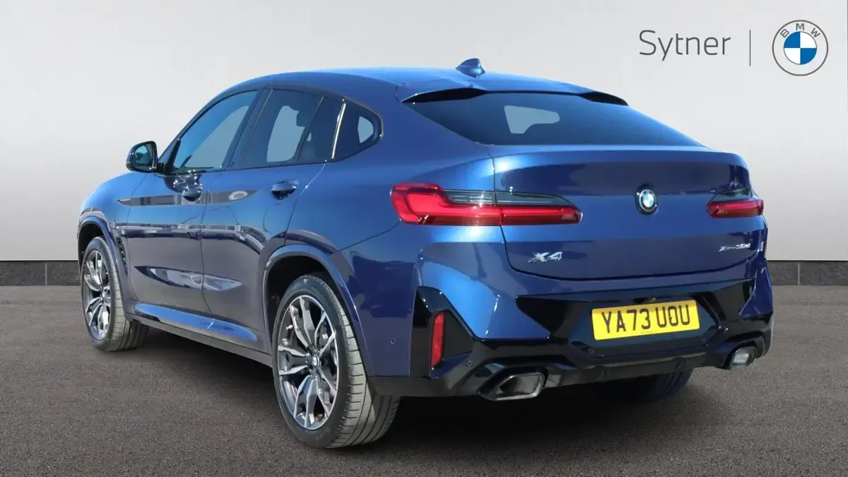 Used BMW X4 M Sport 282 HP (207 kW) 2023 Blue SUV