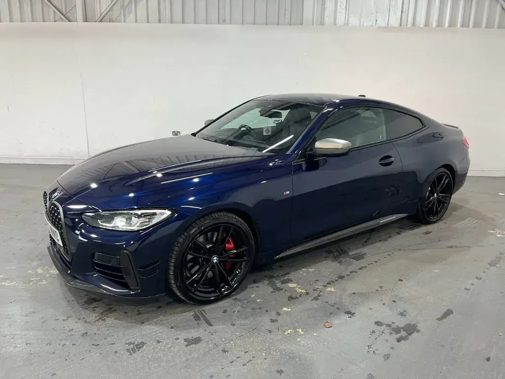 Used BMW M440 M Sport 374 HP (275 kW) 2022 Blue Sedan