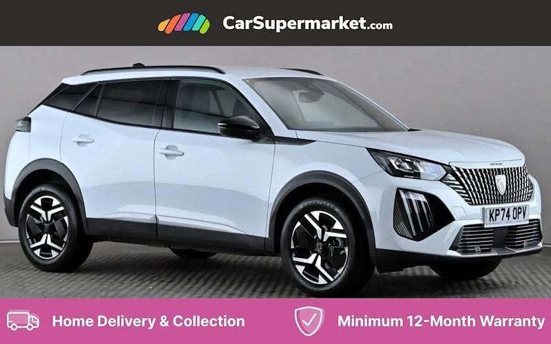 White Used 2024 Peugeot 2008 Allure SUV | £17,797 (Fair price) - Image 1/4
