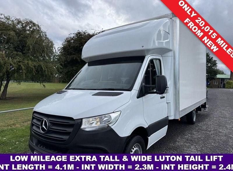 White Used 2023 Mercedes Sprinter Van | £31,795 (Expensive) - Image 1/4