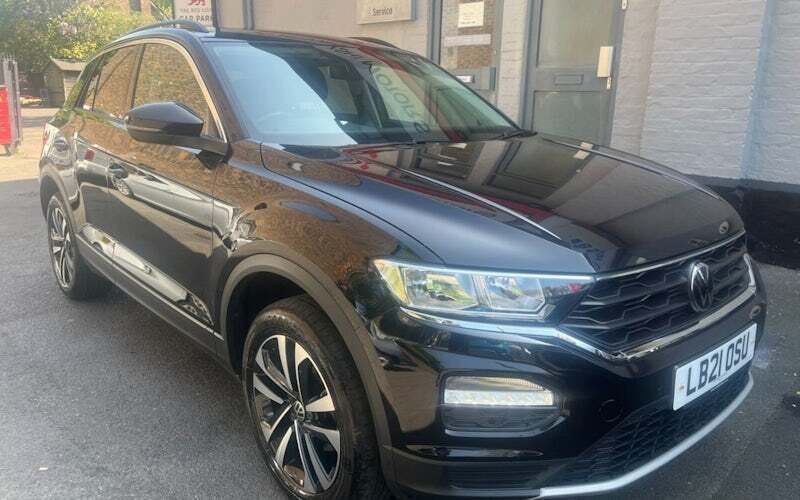 Black Used 2021 VW T-Roc United SUV | £19,950 (Fair price) - Image 1/4