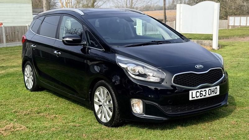 Used Kia Carens 134 HP (98 kW) 2014 Black MPV