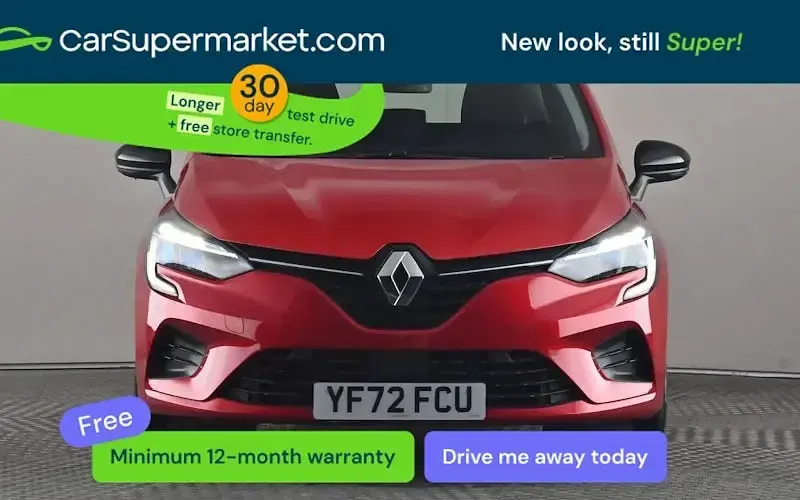Używany Renault Clio V Evolution 90 KM (66 kW) 2022 Czerwony Hatchback
