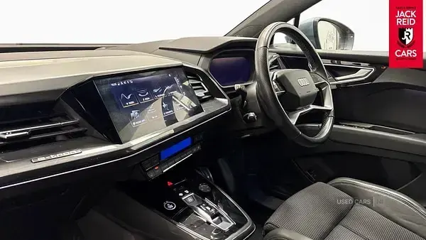 Used Audi Q4 e-tron S-Line 150 kW (204 HP) 2021 Blue SUV