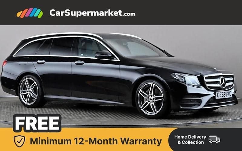 Black Used 2018 Mercedes E200 AMG Line Premium Estate | £19,197 (Fair price) - Image 1/4