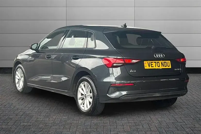 Used Audi A3 Advanced 110 HP (80 kW) 2020 Grey Sedan